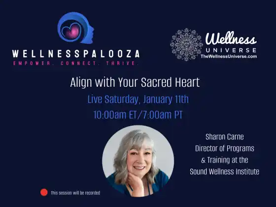 Wellnesspalooza 2025 I-align sa Iyong Sacred Heart kasama si Sharon Carne