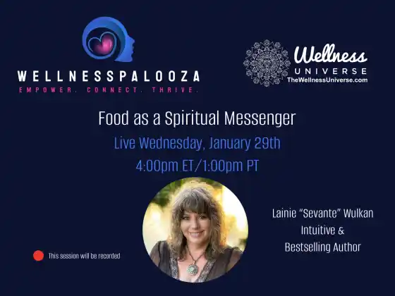 Wellnesspalooza 2025 食物作为精神使者，Lainie Wulkan 为您讲解