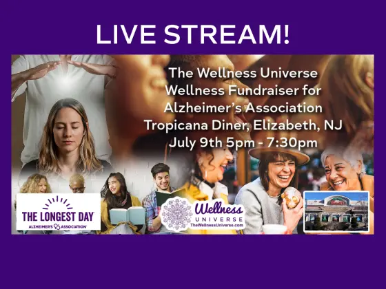 Wellness Event for Alzheimer's Association Fundraiser LIVE STREAM