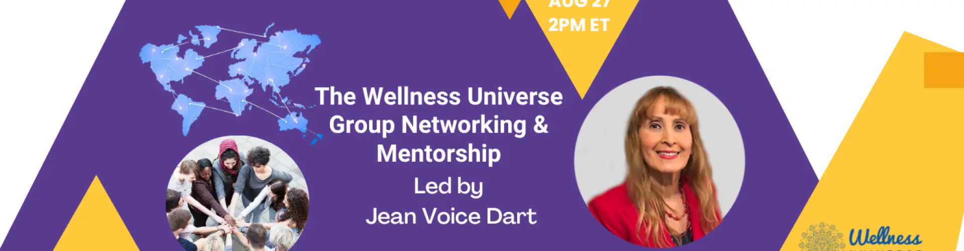 WU Group 與 Jean Voice Dart 進行交流與指導 - Online Class by The Wellness Universe